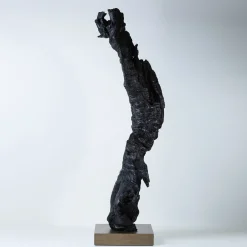 Per Mulieres III Black Sculpture