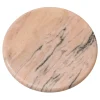 Perfeo Round Chopping Board in Pink Portogallo Marble