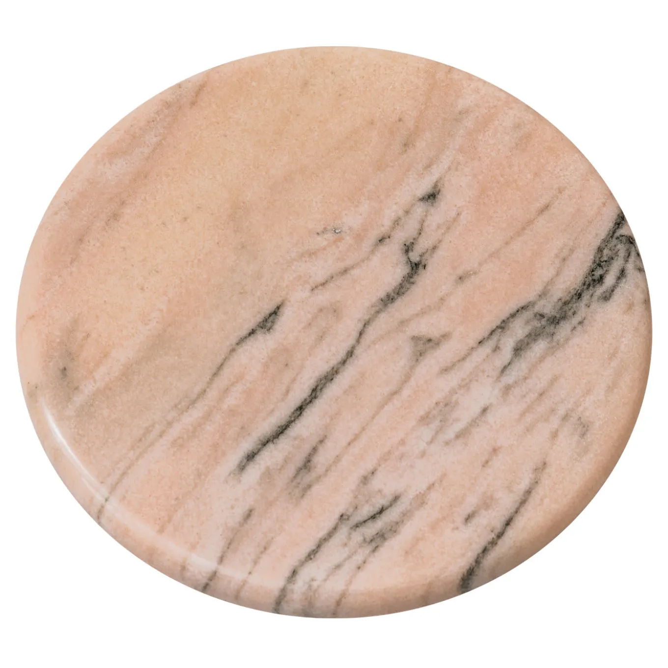 Perfeo Round Chopping Board in Pink Portogallo Marble