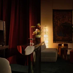 Perseo Sahara Noir Ceramic Top Console