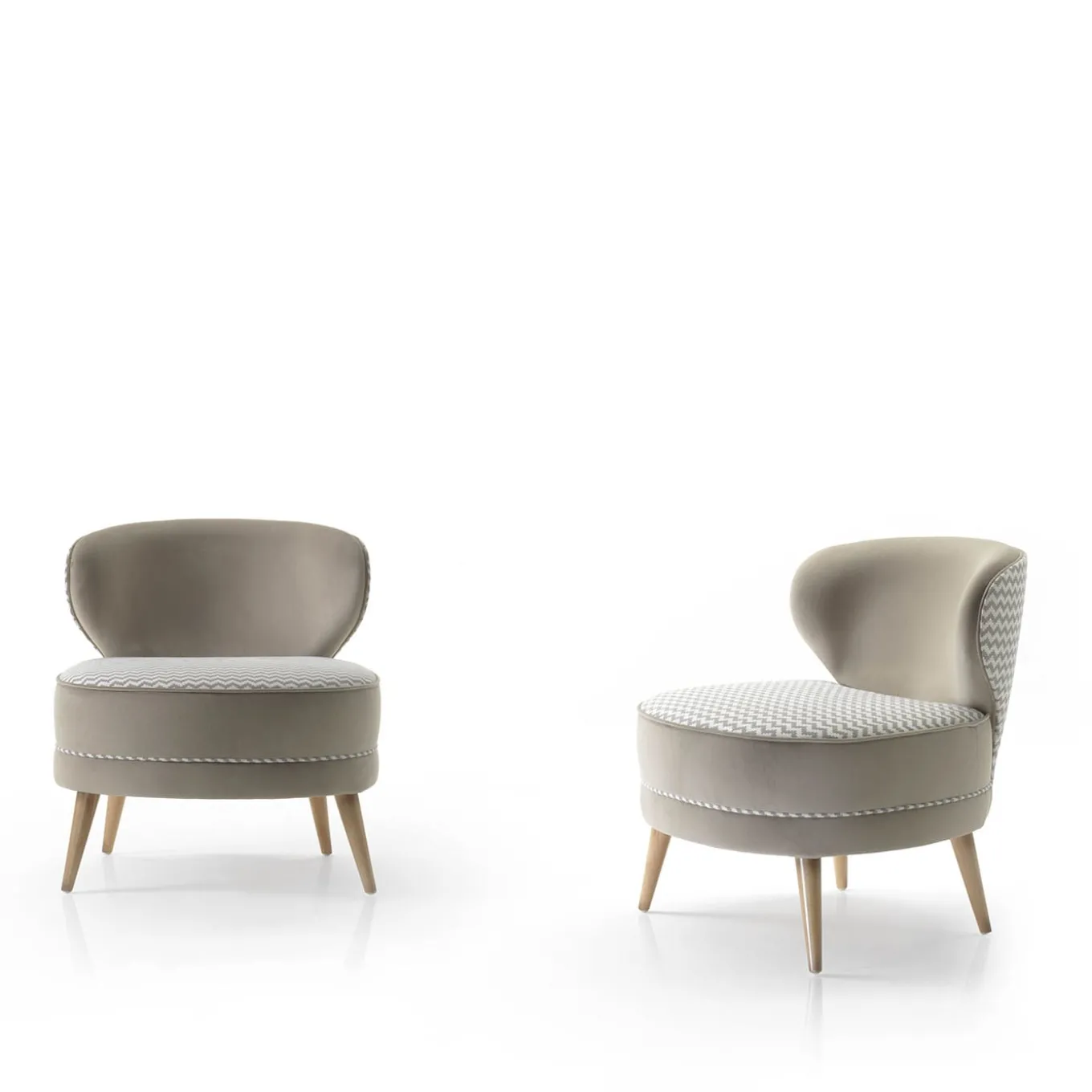 Perugia Taupe Lounge Chair