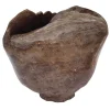 Petalo 2 Petal-Shaped Brown Ceramic Vase