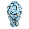 Petalouda Small Gold Ceramic Vase