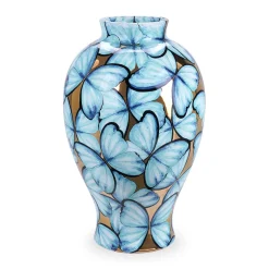 Petalouda Small Gold Ceramic Vase