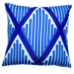 Pettine Blue Cushion