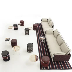 Phanteon Outdoor Pouf by Antonio Marras #4