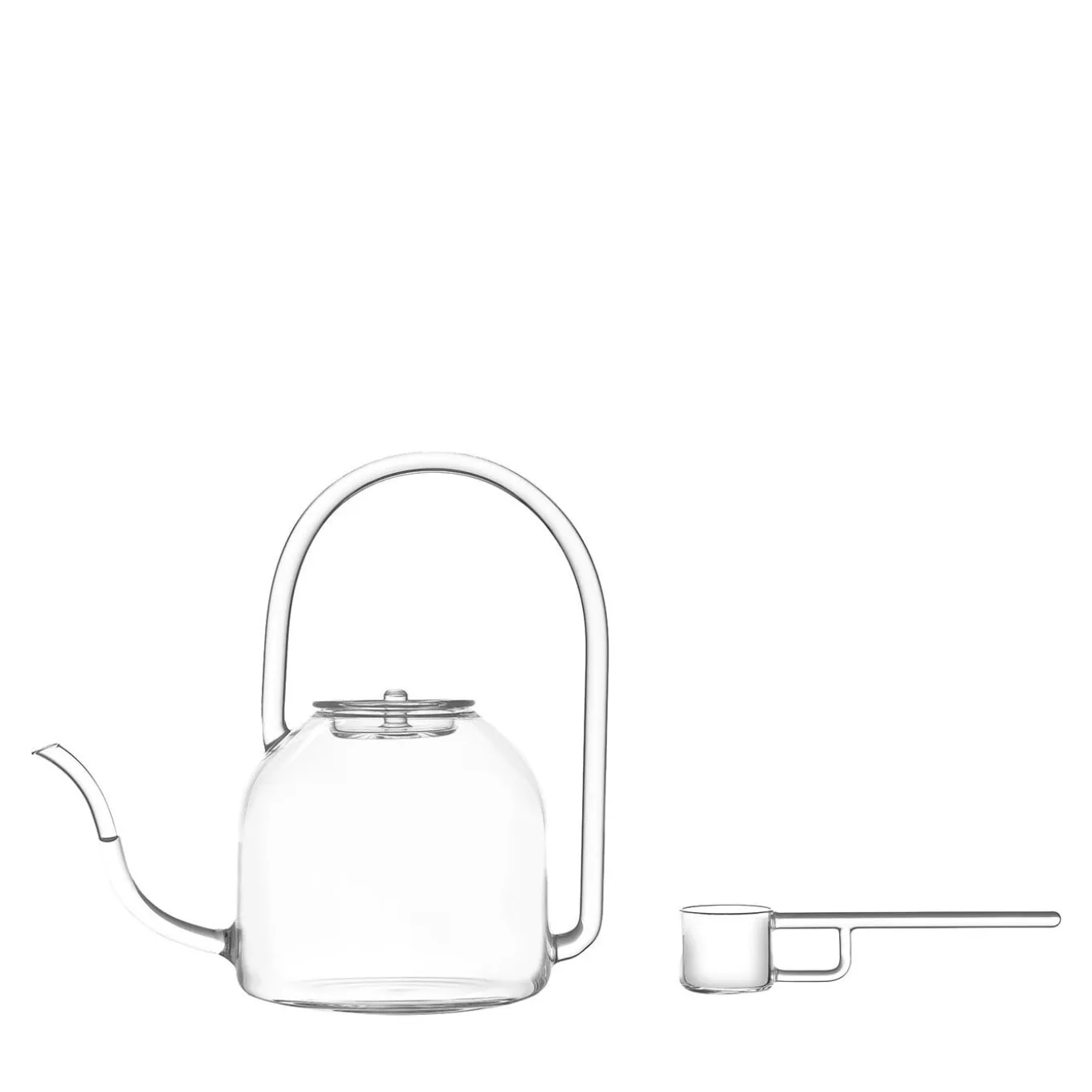 Phil Ninety-Three Kettle and Phil Ten spoon by Naessi Studio