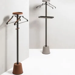Philippe Tall Gray Clothes Stand
