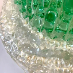 Pianeta Verde Murano Glass Sculpture