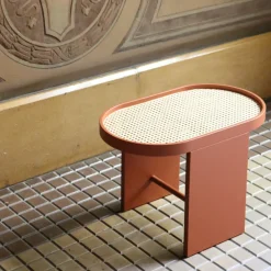 Piani Copper Side Table by Patricia Urquiola