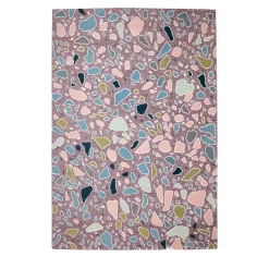 Piazza Armerina Terrazzo Handmade Wool Rug
