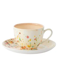 Piazza del Popolo Set of 2 Teacups & Saucers