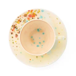 Piazza del Popolo Set of 2 Teacups & Saucers