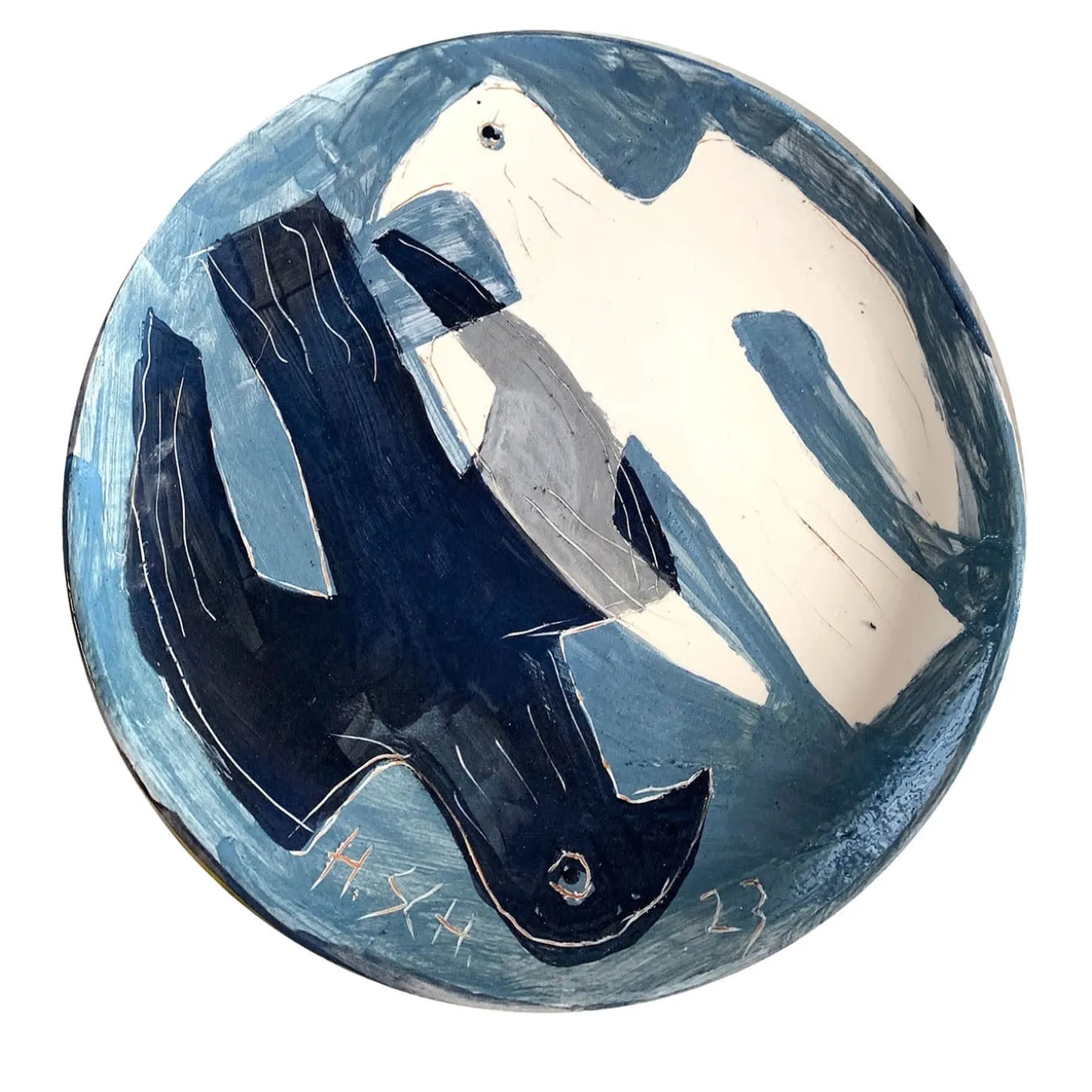 Piccioni decorative plate