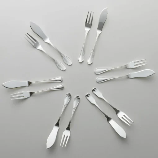 12-Piece Silver Cutlery Set