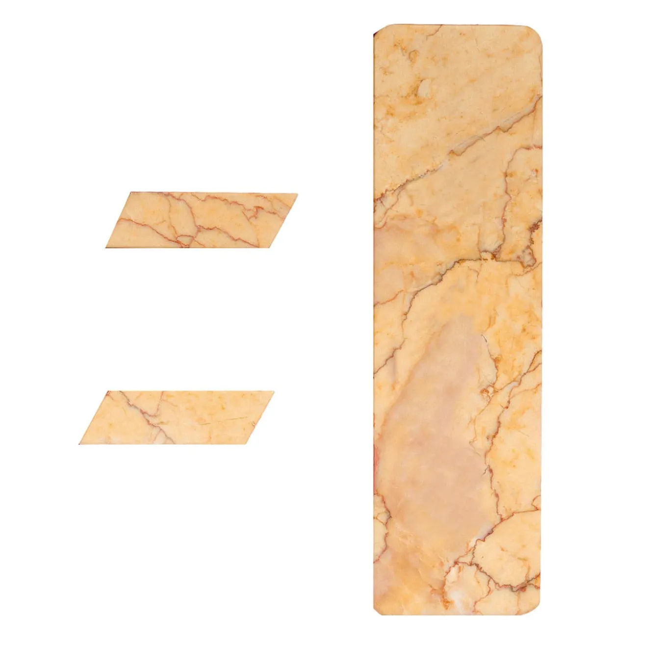 6-Piece Yellow Marble Sushi Set