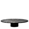 Pietra L15 Black Marquina Cake Stand by Piero Lissoni