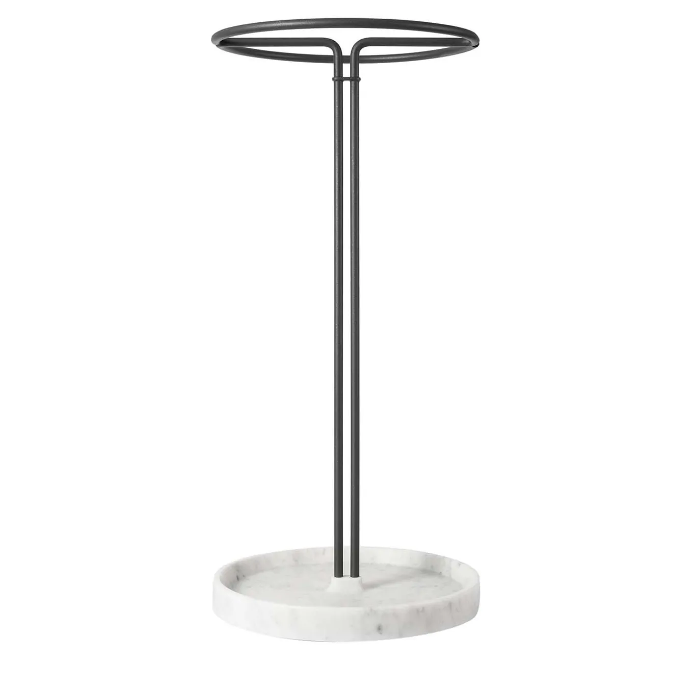 Pietra L07 Umbrella Stand in Bianco Carrara Marble by Piero Lissoni