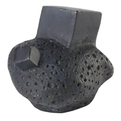 Pietra Set of 4 Black Door Knobs #4 by Nicole Valenti