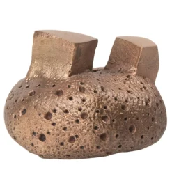 Pietra Set of 4 Brass Door Knobs #1 by Nicole Valenti