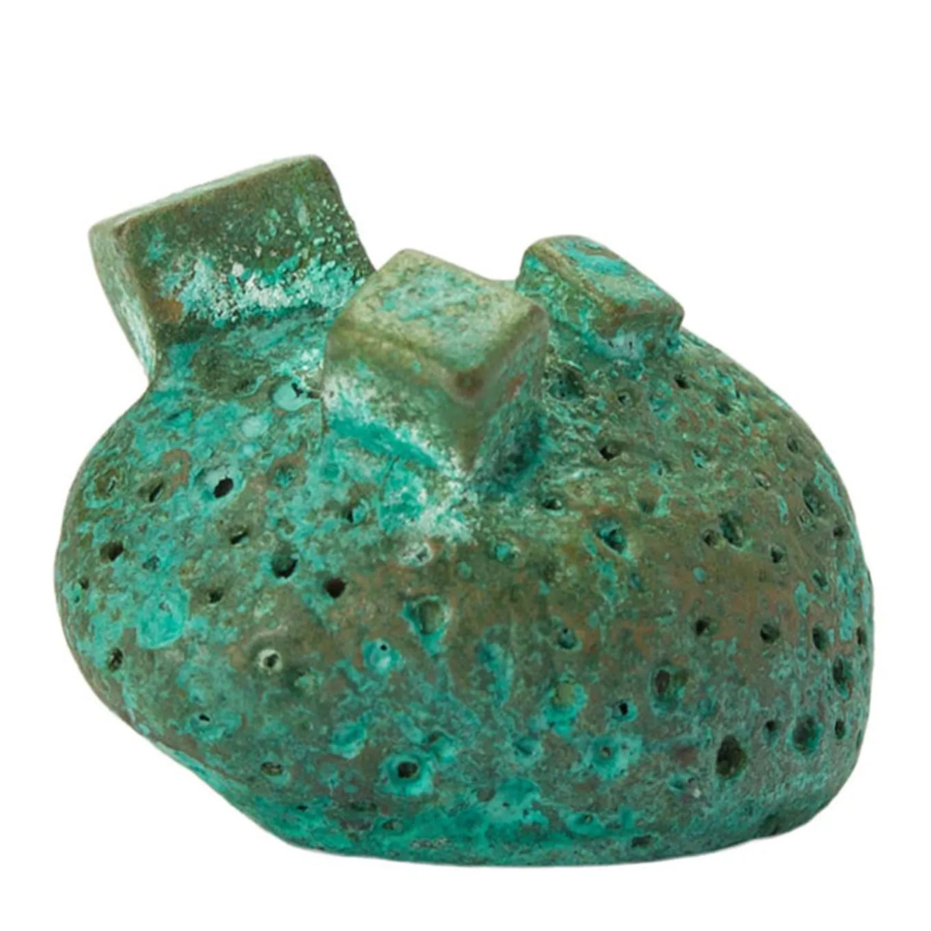 Pietra Set of 4 Green Door Knobs #3 by Nicole Valenti