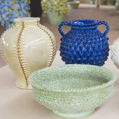 Pigna Reale Maiolica Vase