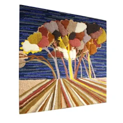 Pine Trees In The Sun Tapestry