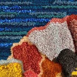 Pine Trees In The Sun Tapestry