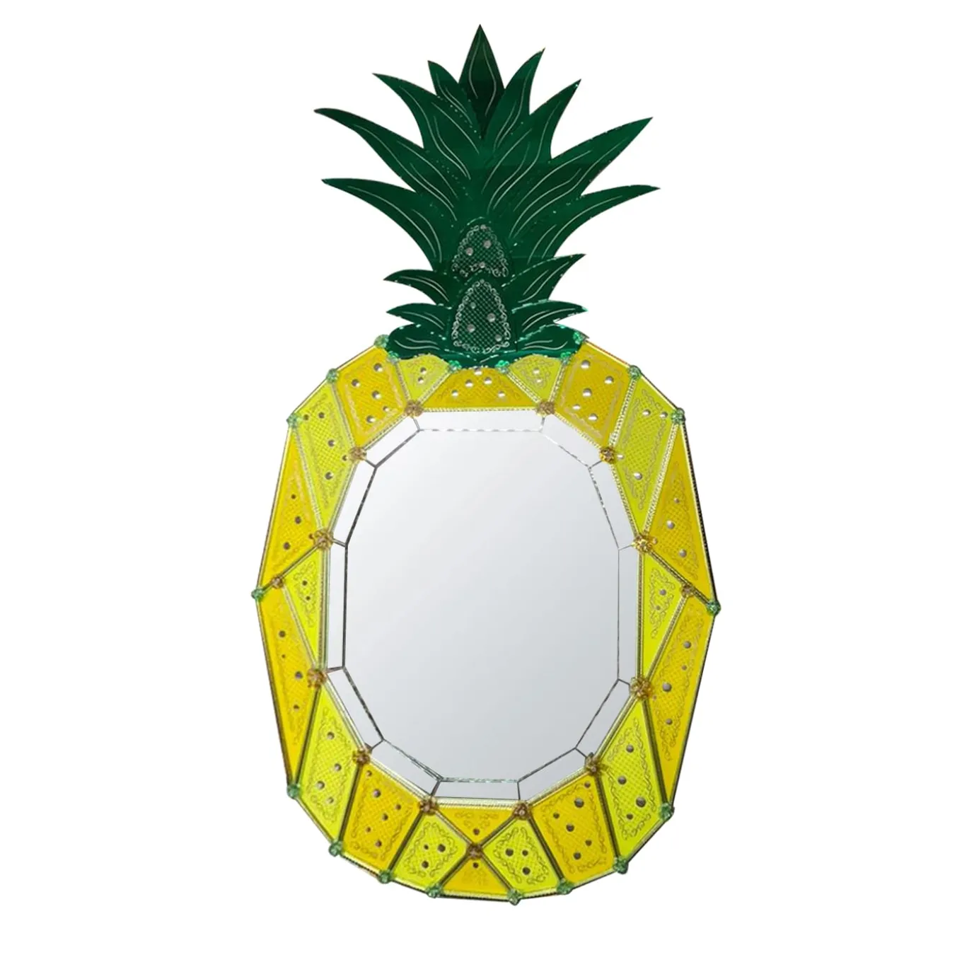 Pineapple Dreams Mirror by Bradley Theodore