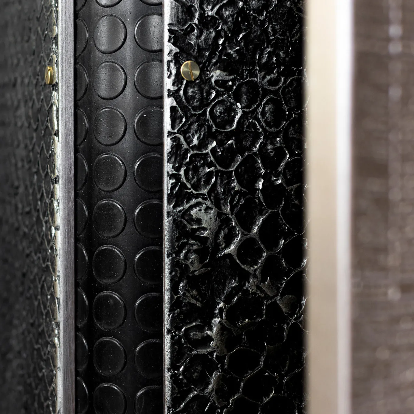 Pink Gold Double-Face Room Divider