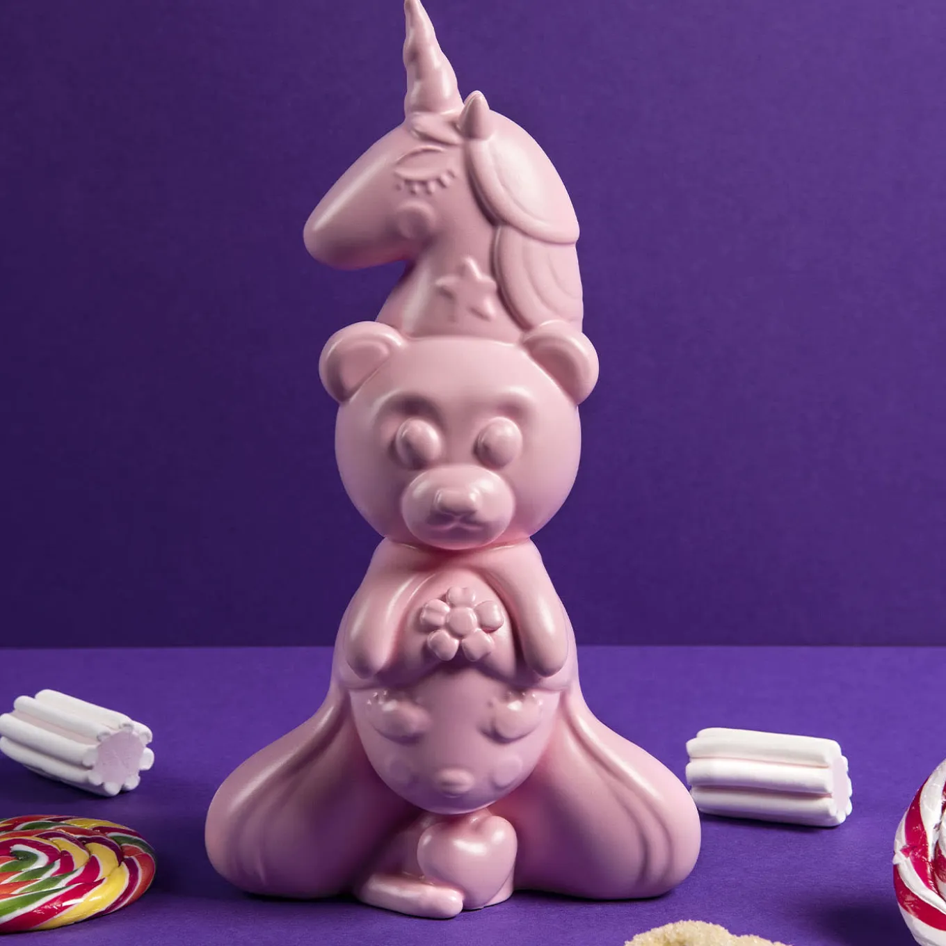 Pink Magic Totem Series Sculpture #2