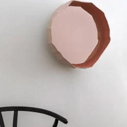 Pink Ninfea 50 Mirror By Giovanni Botticelli & Paola Paronetto