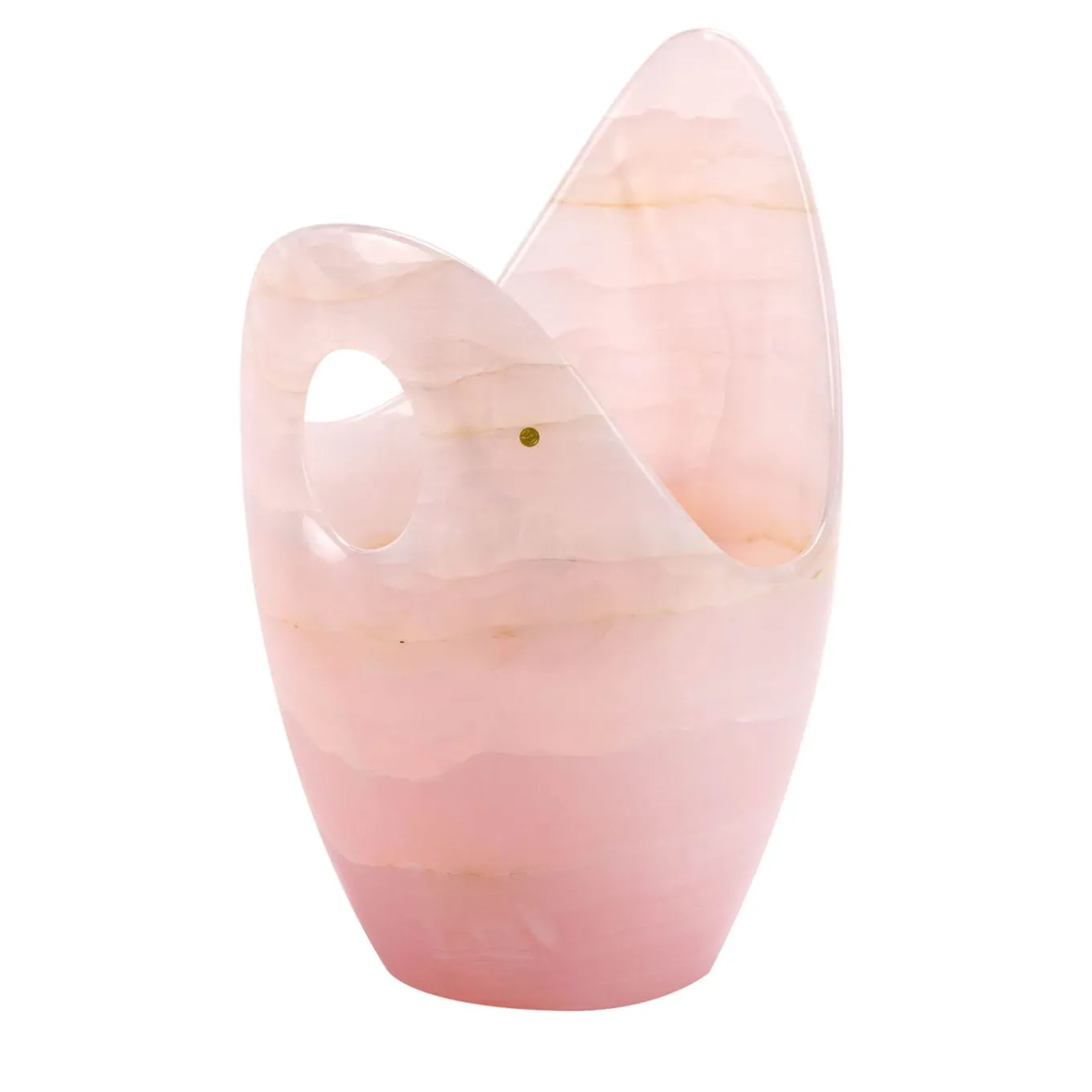 Pink Onyx Champagne Bucket