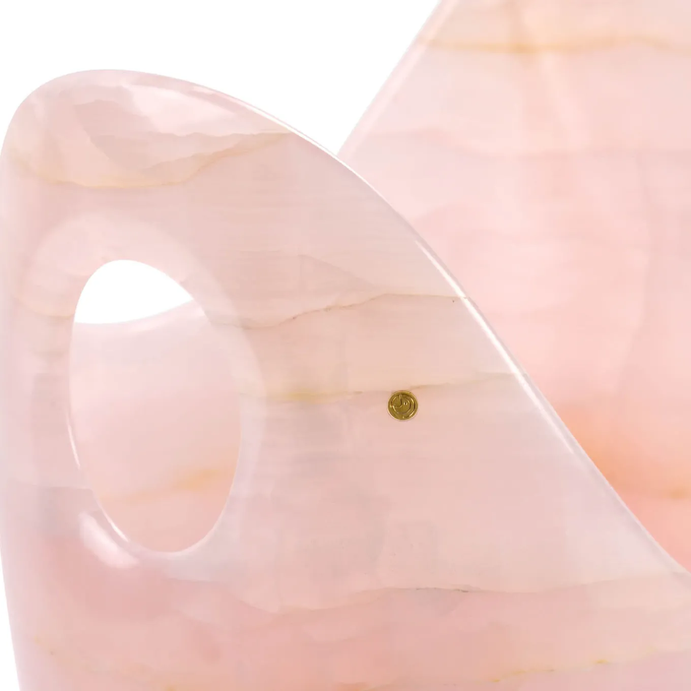 Pink Onyx Champagne Bucket