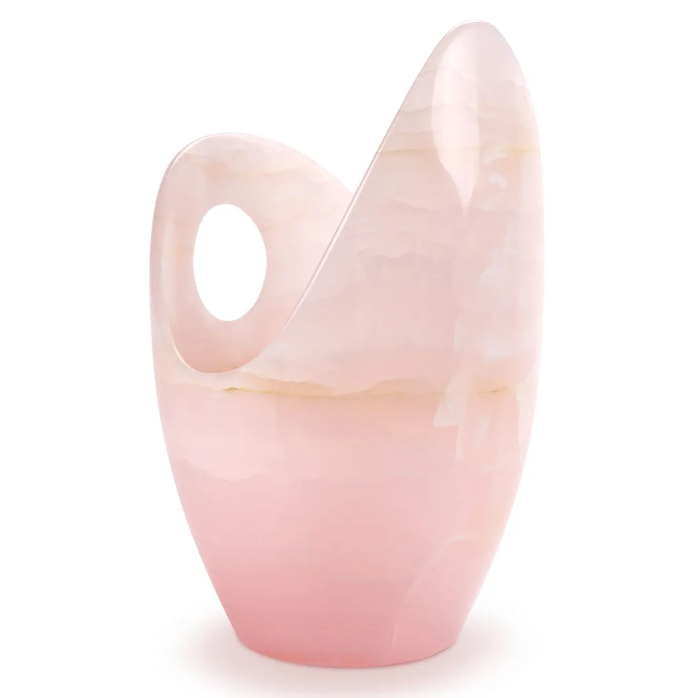 Pink Onyx Champagne Bucket