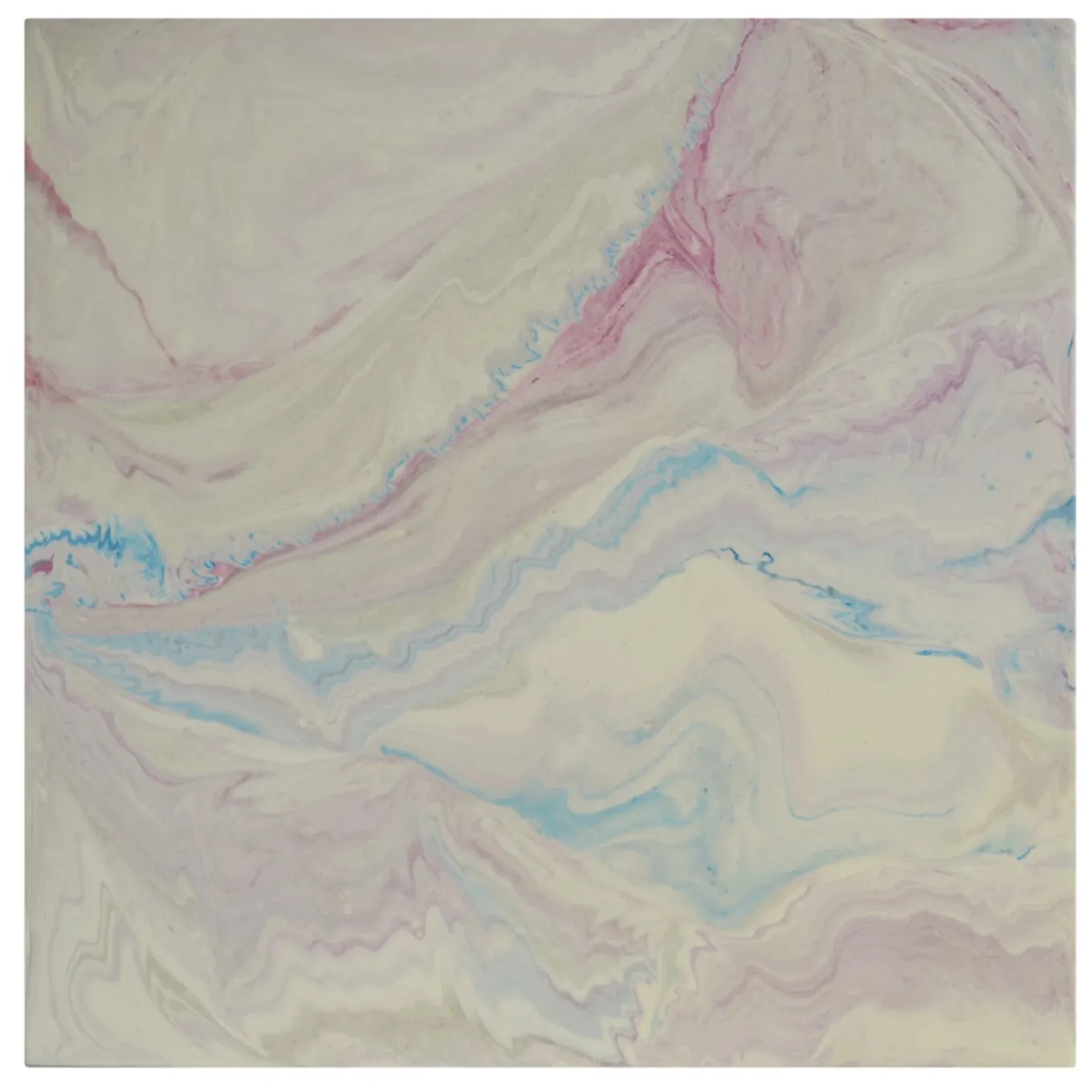 Pink Scagliola Art Side Table