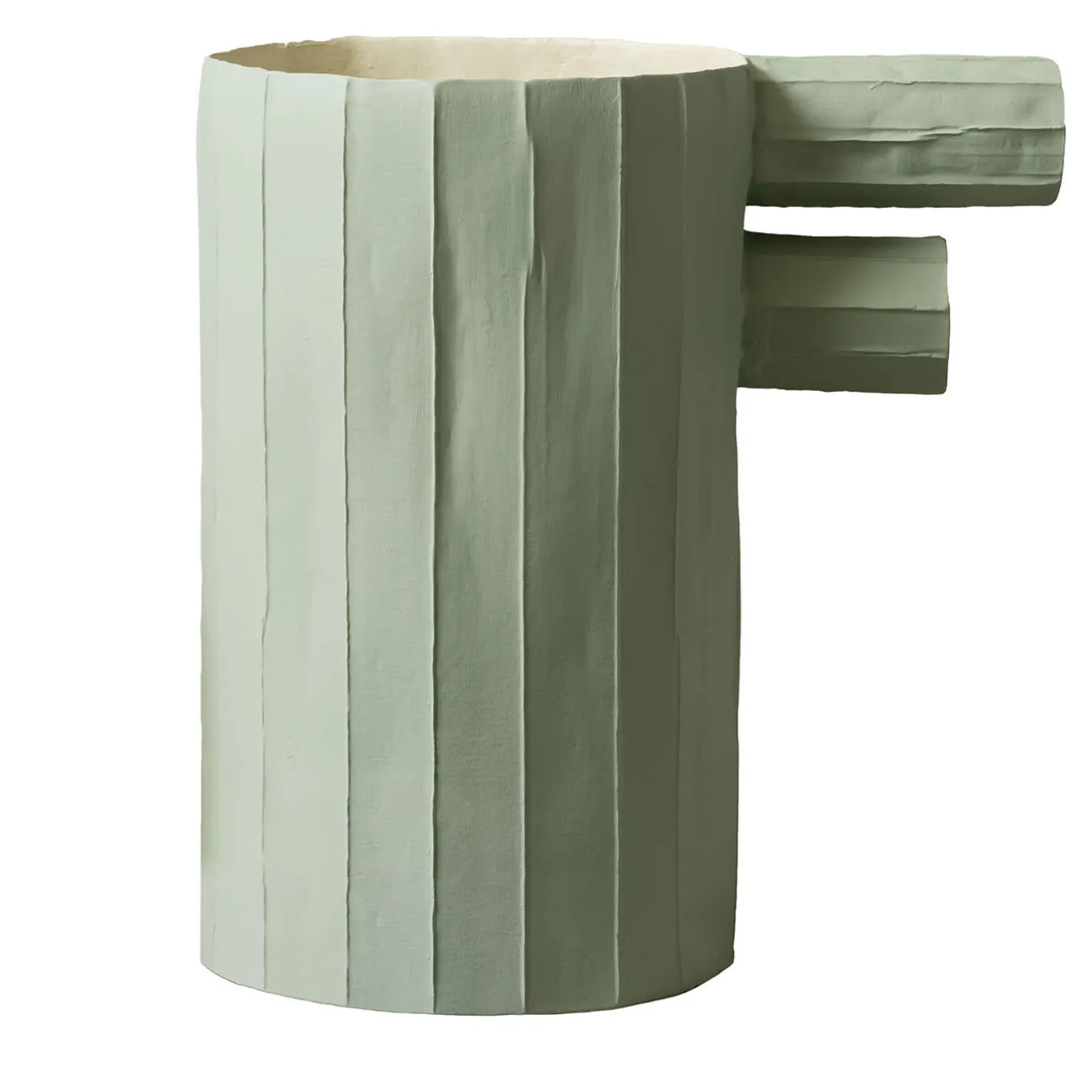 Pino Bis Corteccia D2/Azzurro Verde Vase