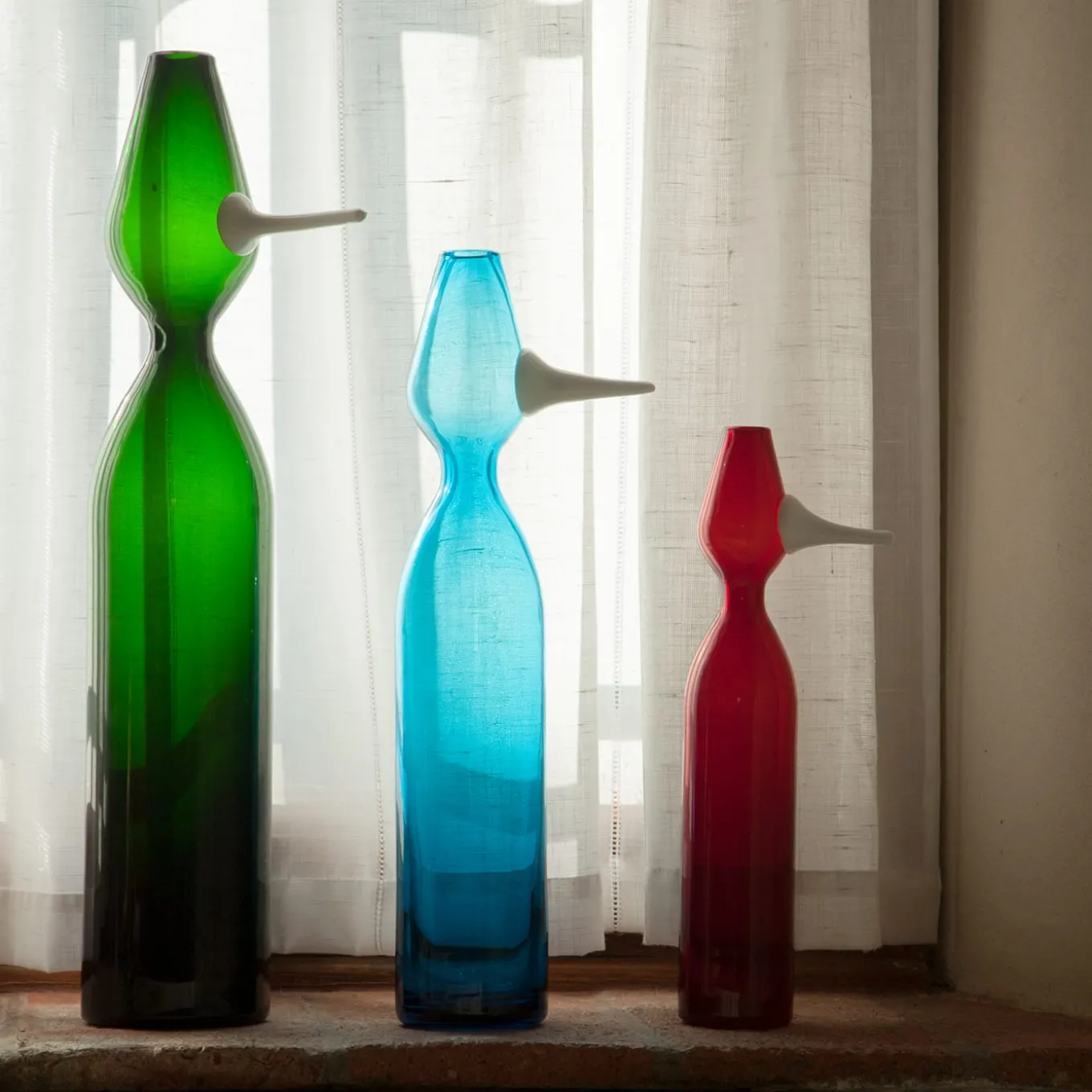 Pinocchio Green Vase