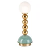 Pins Small Turquoise Table Lamp