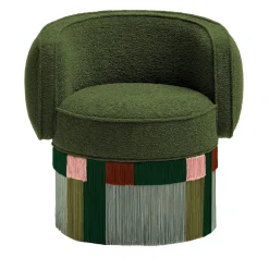 Pirouette 80 Clu Swivel Geo Wien Armchair by Lorenza Bozzoli