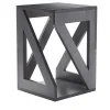 Pitagora Black Stool by Antonio Saporito