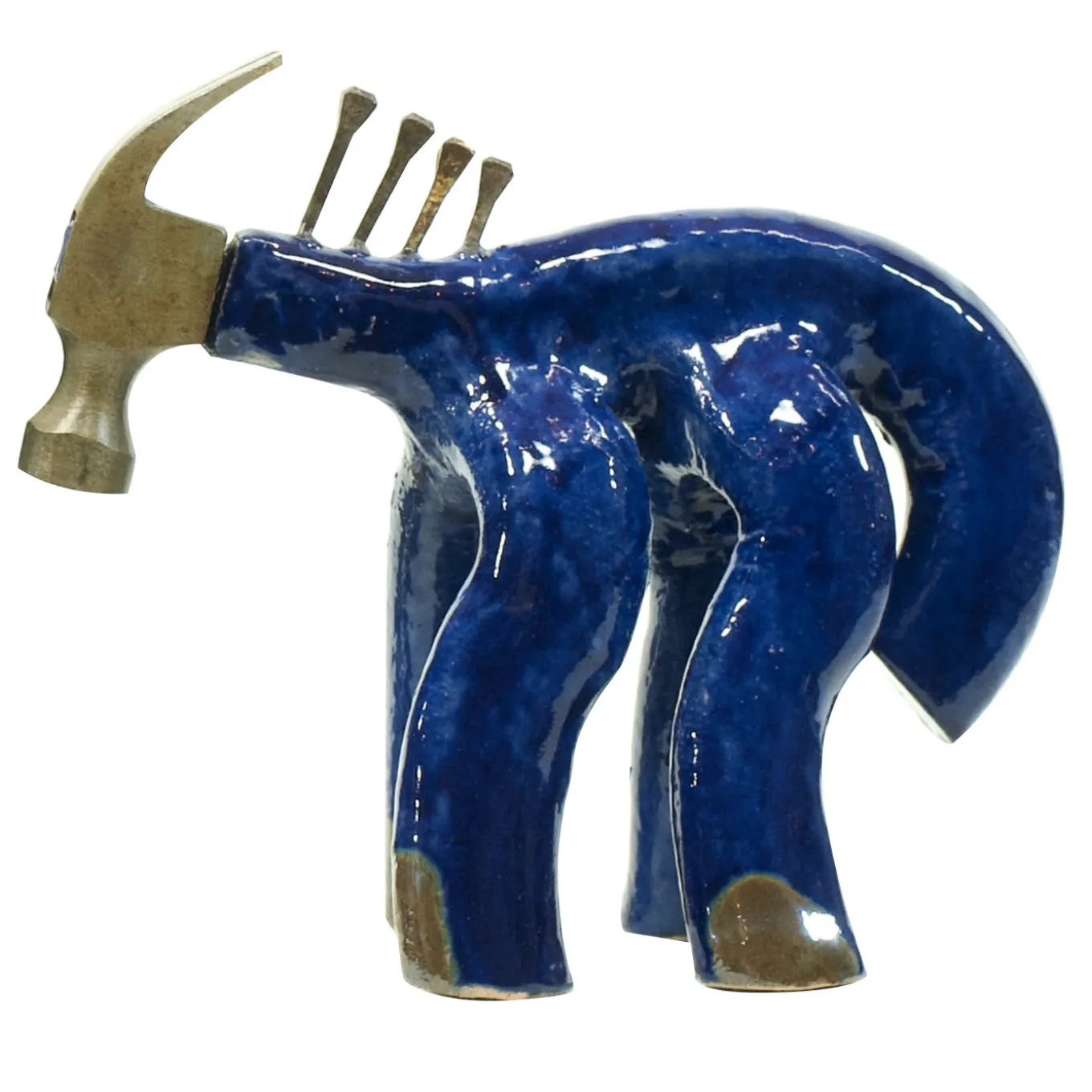 Pizzicato Asino Blue Sculpture