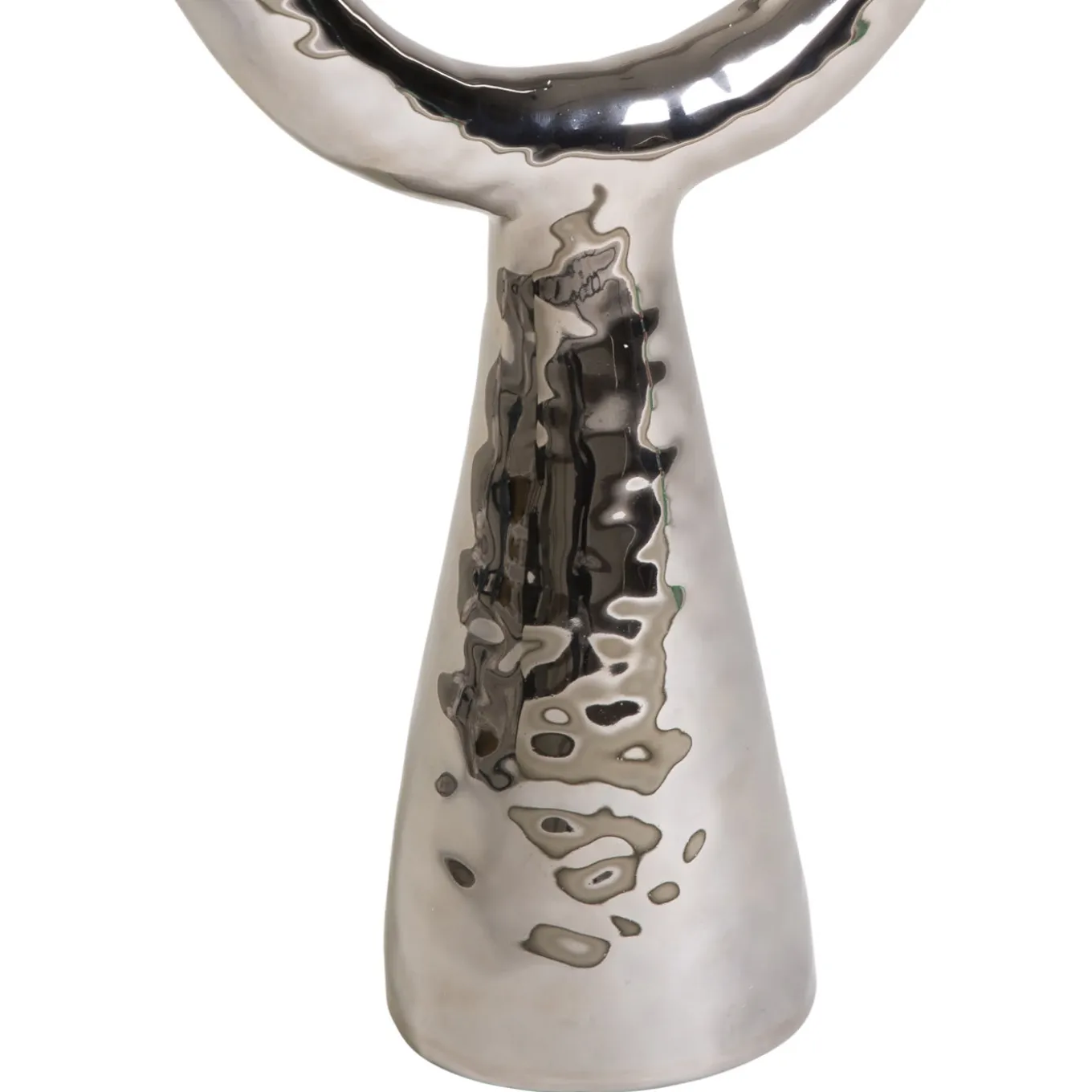 Platinum Ceramic Candelabra