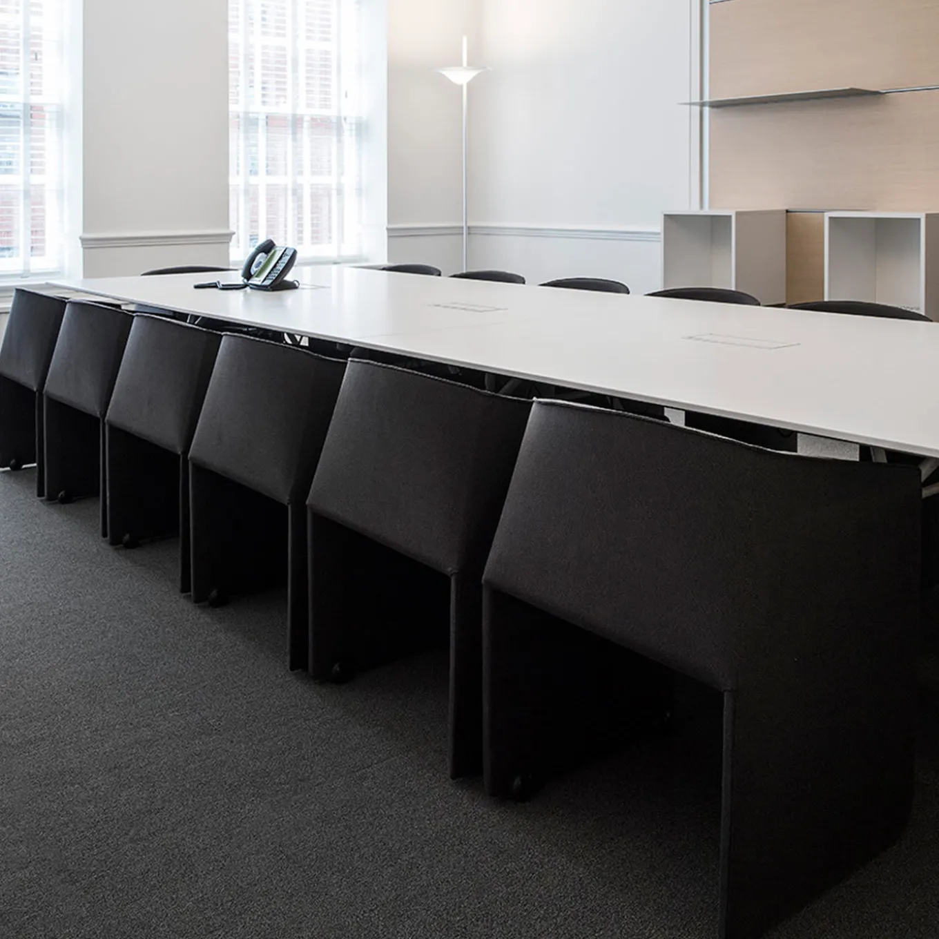 Plau Black Tall Wheeled Armchair by Gabriele and Oscar Buratti