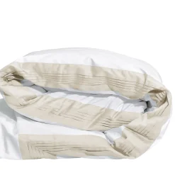 Plissè White & Marble US King Duvet Cover