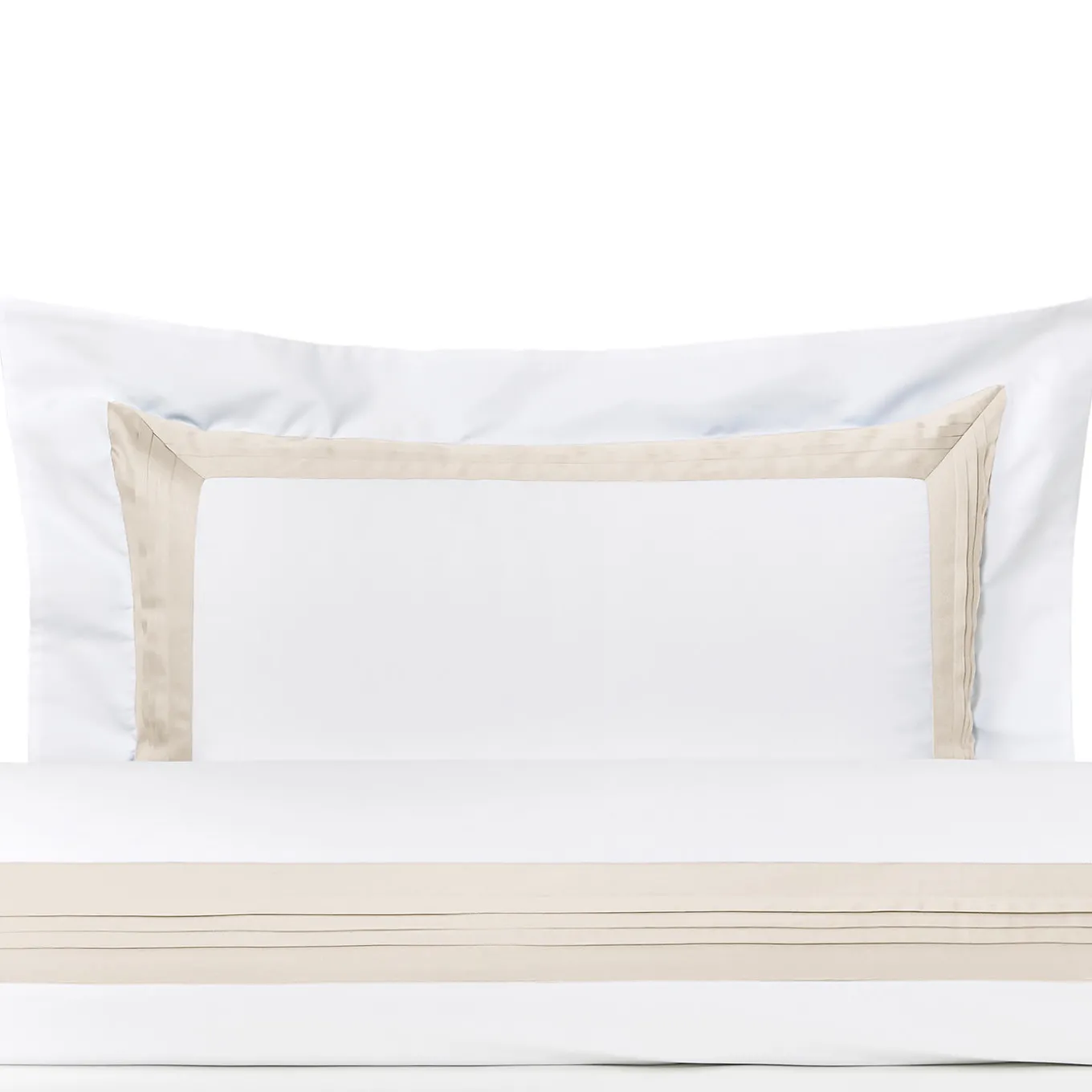 Plissè White & Marble US King Duvet Cover