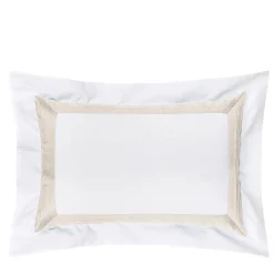 Plissè White & Marble US King Sham