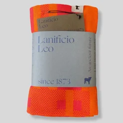 Plusminus Bio Orange Blanket by Angela Lorenz