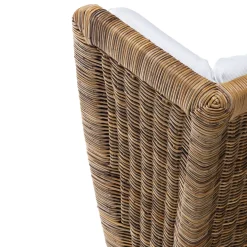 Poltrona Bergere 1939 White Armchair by Franco Albini