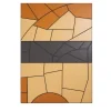 Polychrome Leather Decorative Panel #2
